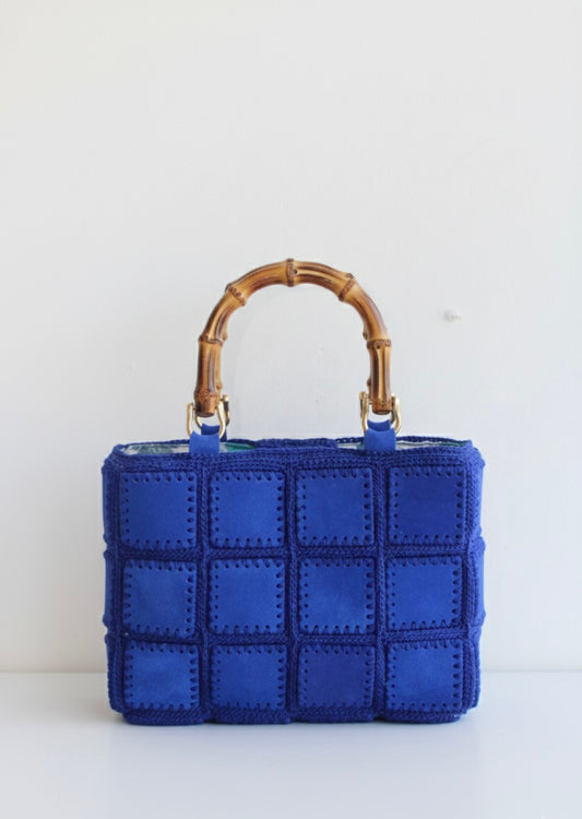 Quadrati 5x5 in Camoscio Senza Strass