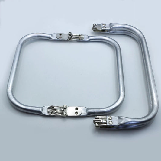 Chiusura uncinetto Borsa Clutch Doppia Vite Arco