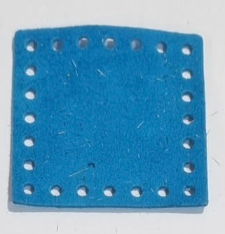 Quadrati 5x5 in Camoscio Senza Strass